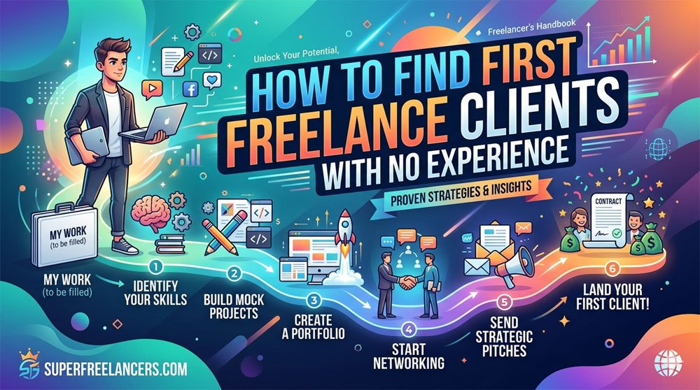 How to Find First Freelance Clients with No Experience