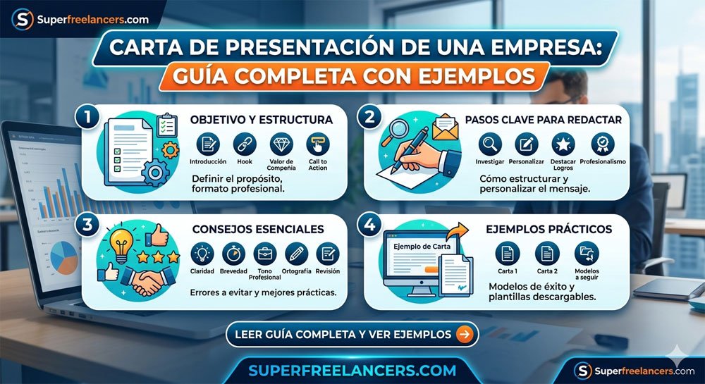 Carta de Presentacion de una Empresa: Guia Completa con Ejemplos