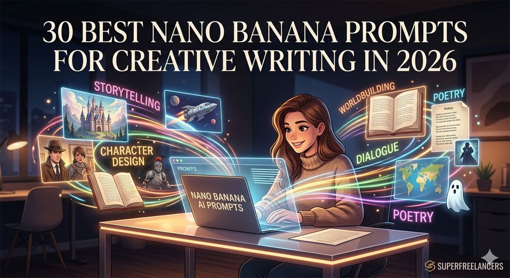 30 Best Nano Banana Prompts for Creative Writing in 2026
